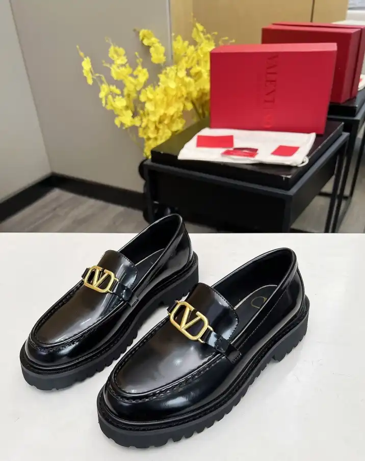 hype Valentino Leather Shoes