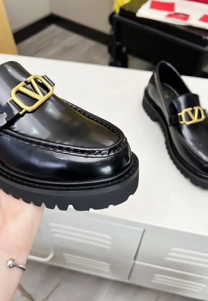 hype Valentino Leather Shoes