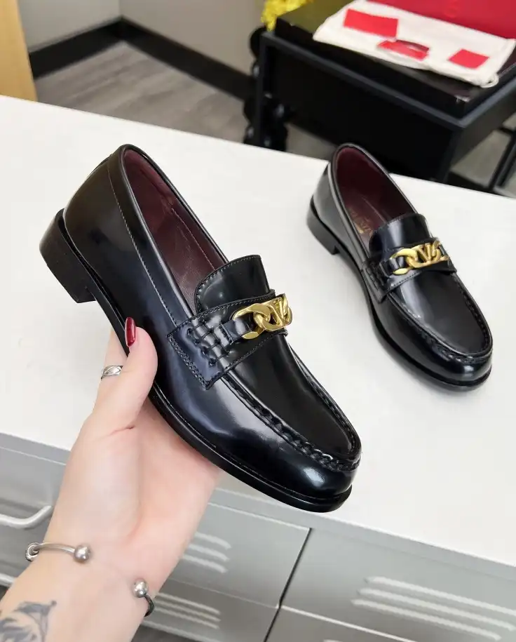 hype Valentino Leather Shoes