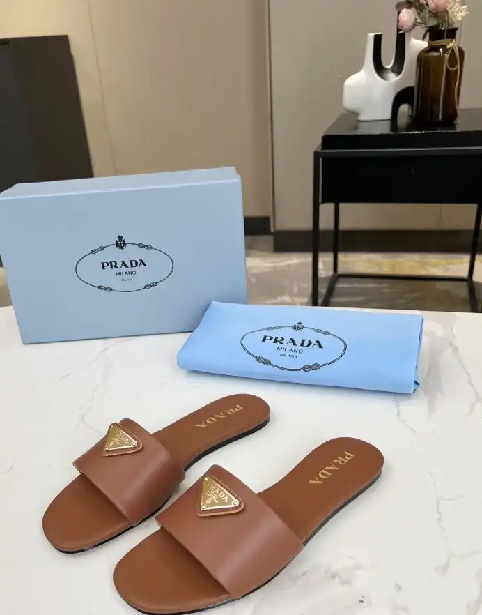 hype Prada Slippers