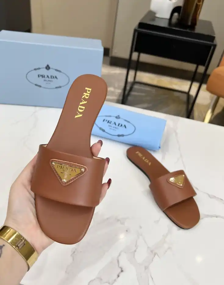 hype Prada Slippers