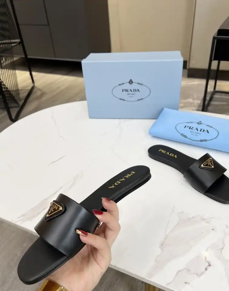 hype Prada Slippers