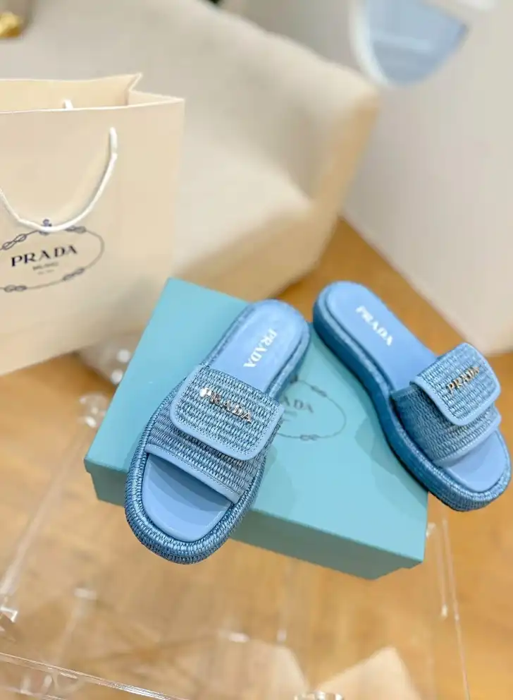 hype Prada Slippers