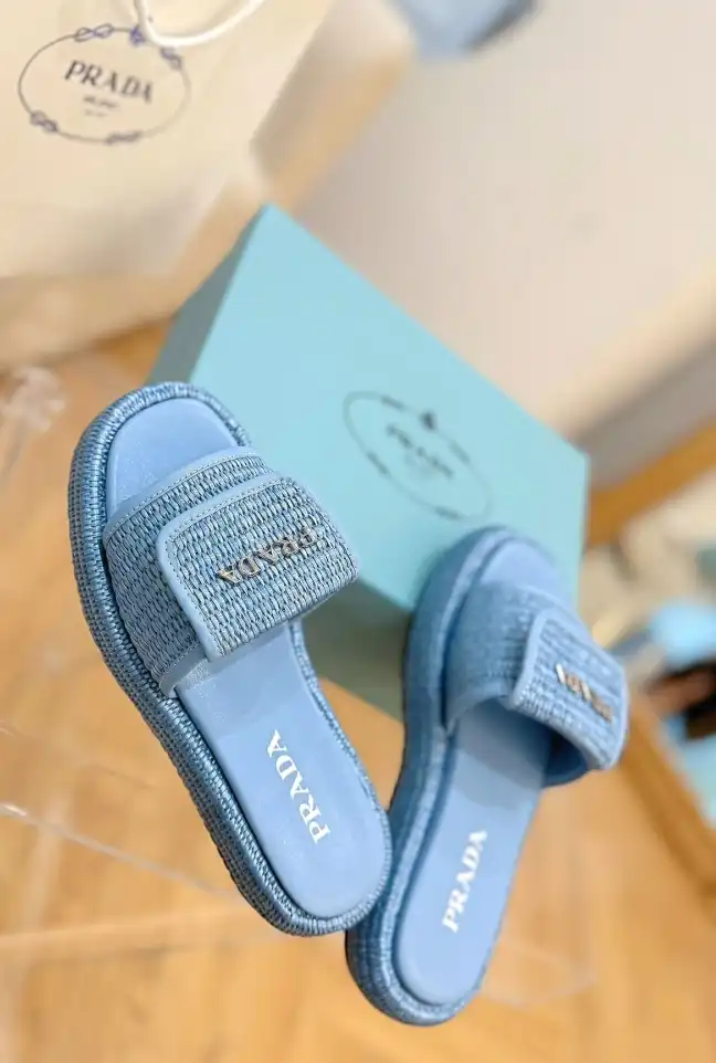 hype Prada Slippers