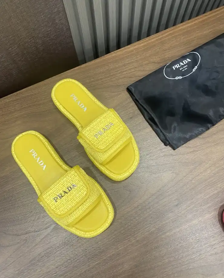 hype Prada Slippers