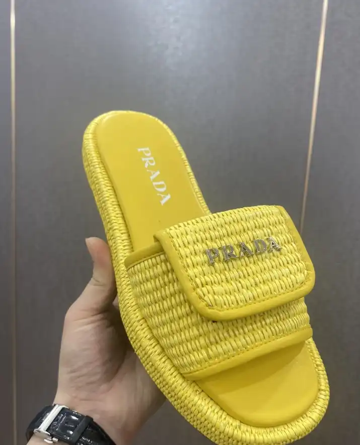 hype Prada Slippers