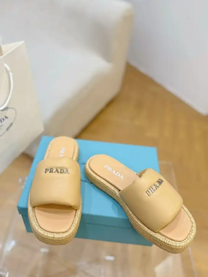 hype Prada Slippers