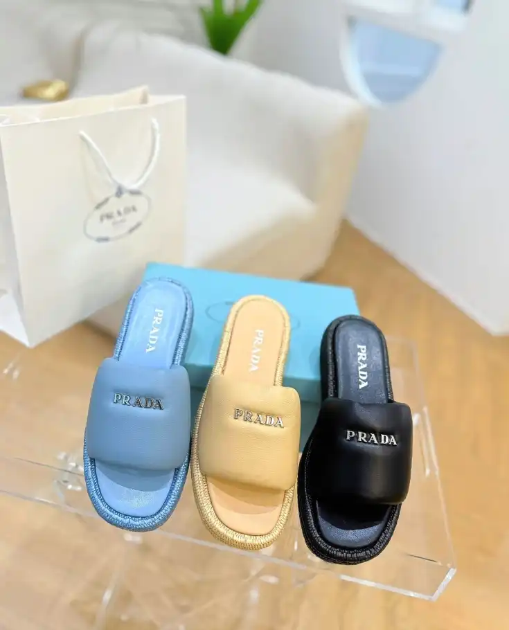 hype Prada Slippers