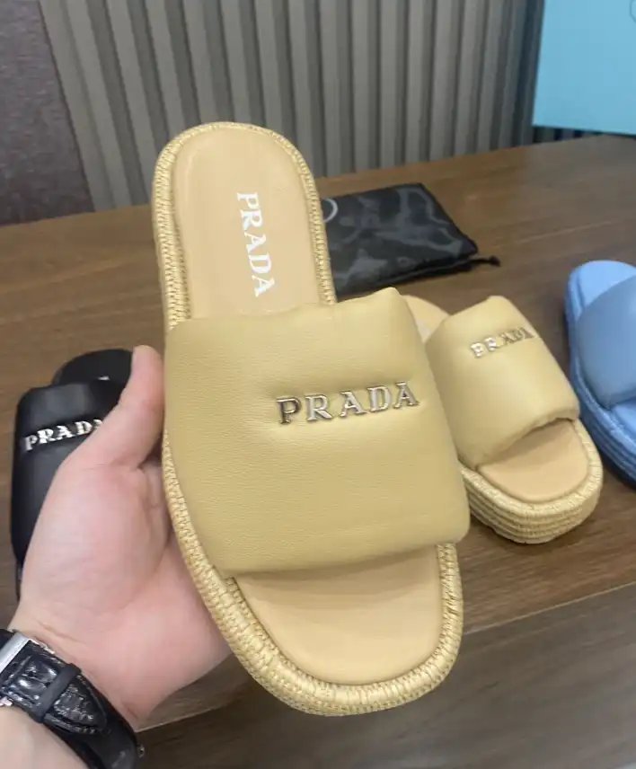 hype Prada Slippers