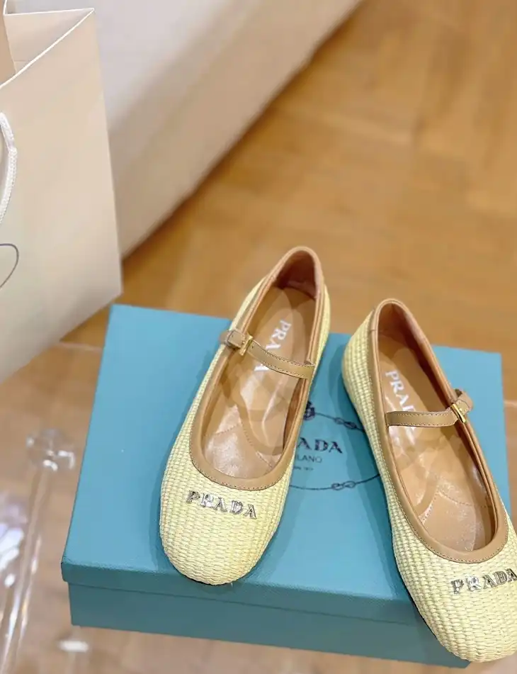 hype Prada flat shoes