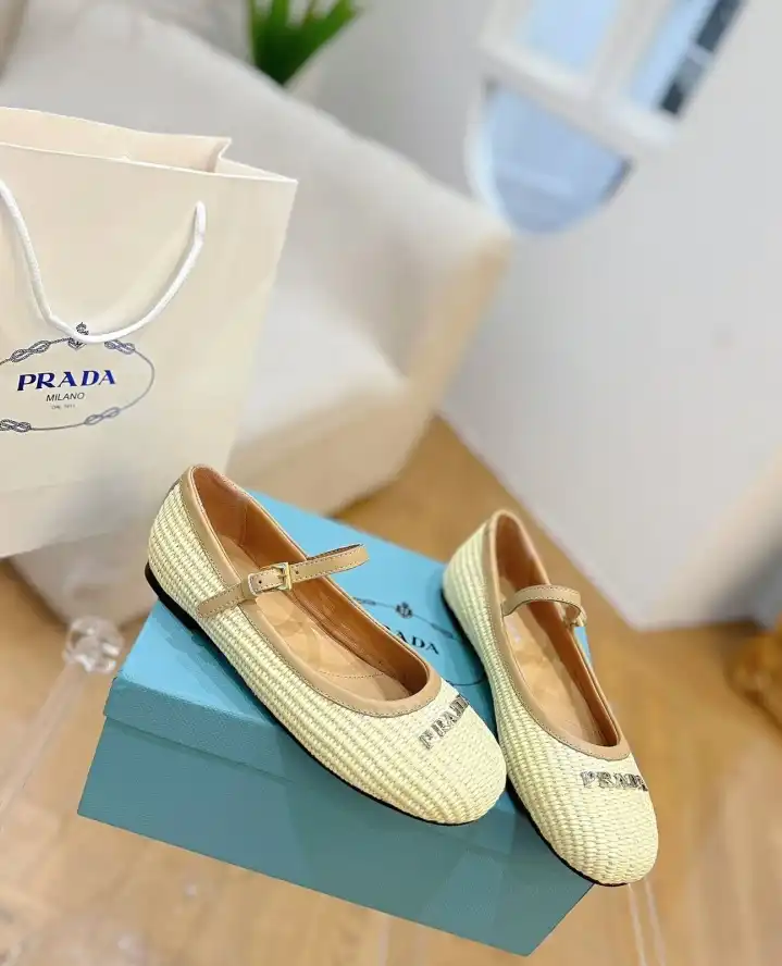 hype Prada flat shoes