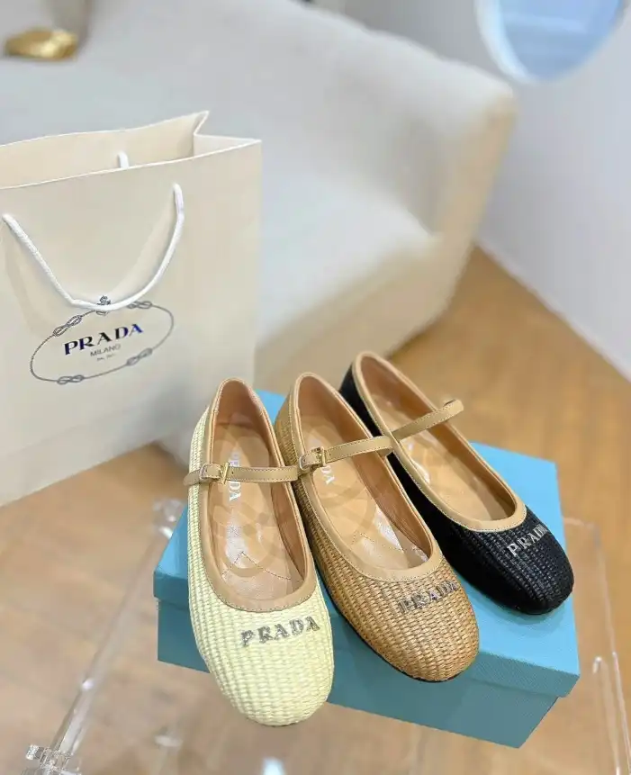 hype Prada flat shoes