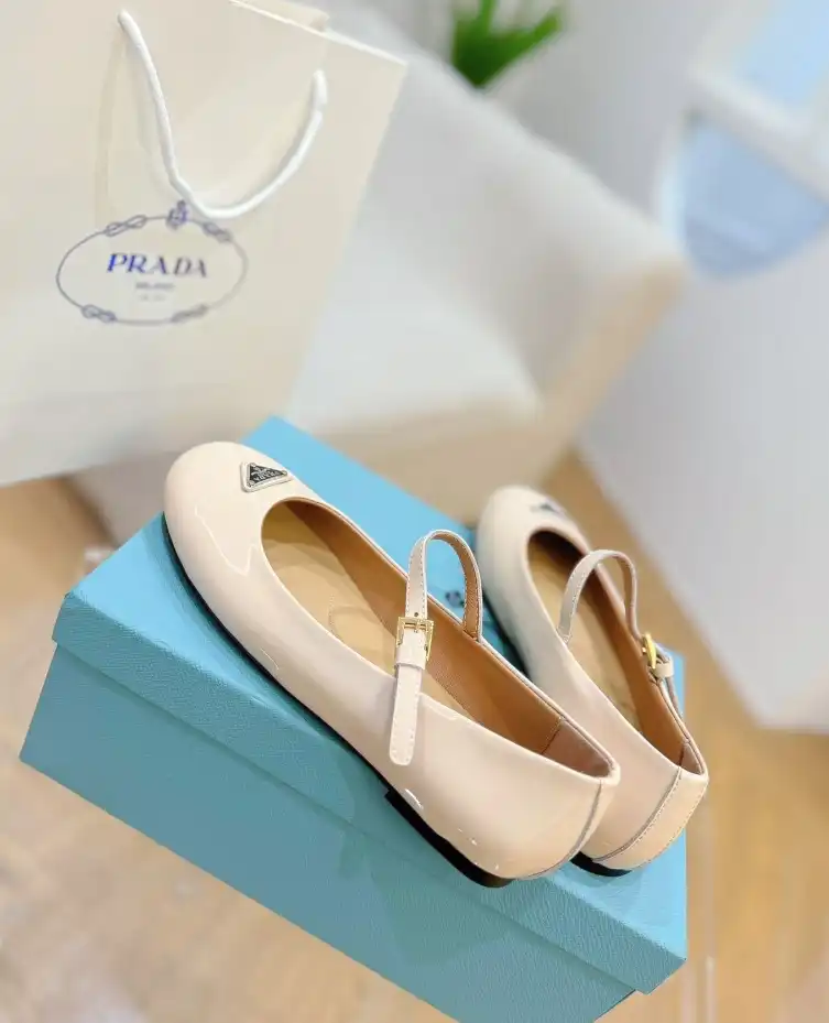 hype Prada flat shoes