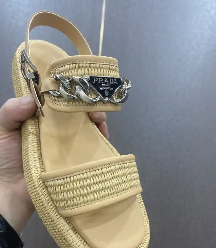 hype Prada Sandals