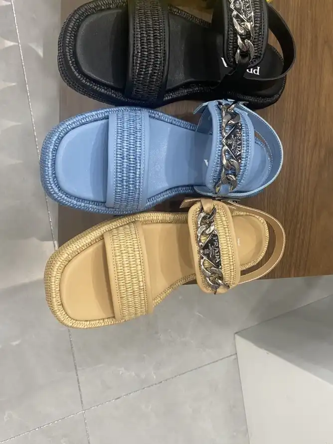 hype Prada Sandals