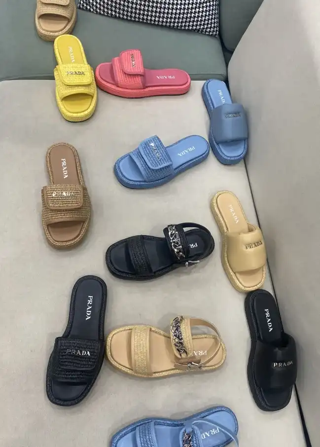 hype Prada Sandals