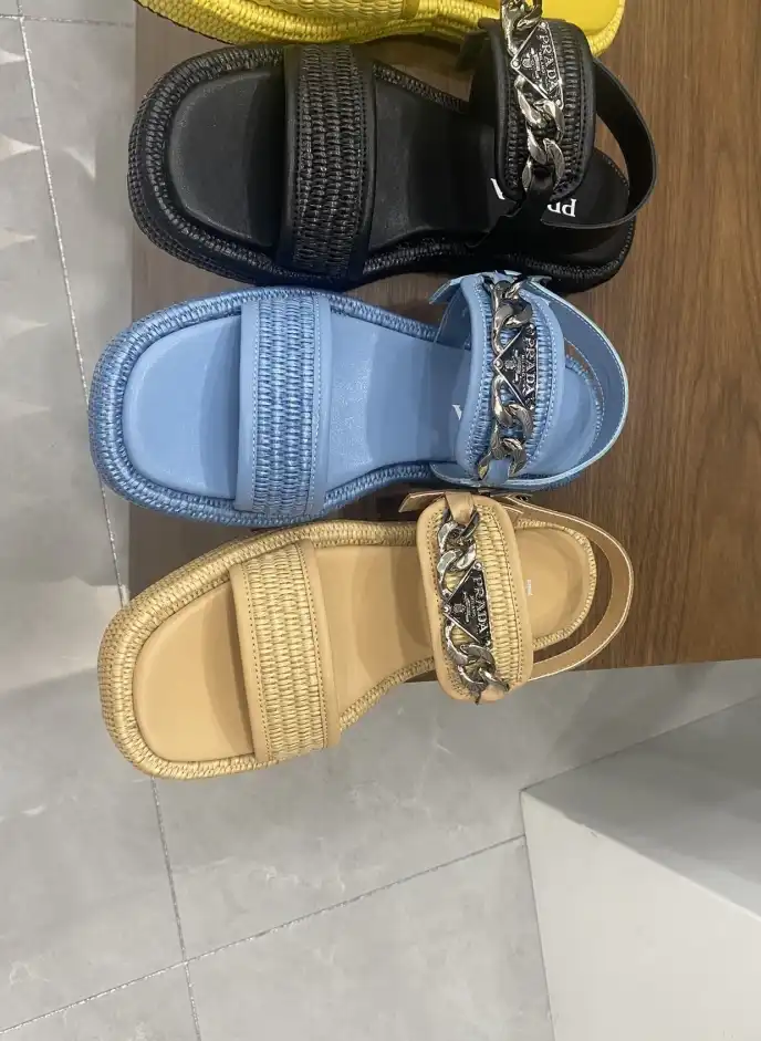 hype Prada Sandals