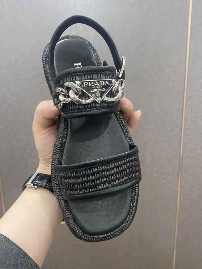 hype Prada Sandals