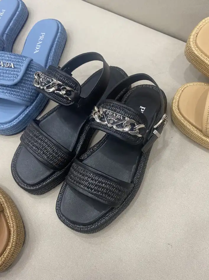 hype Prada Sandals