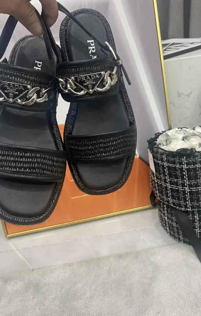 hype Prada Sandals