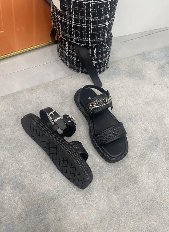 hype Prada Sandals