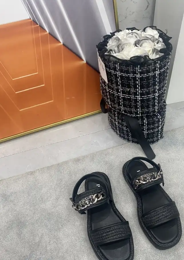 hype Prada Sandals