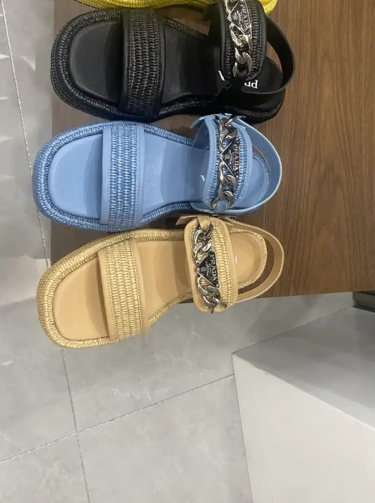 hype Prada Sandals