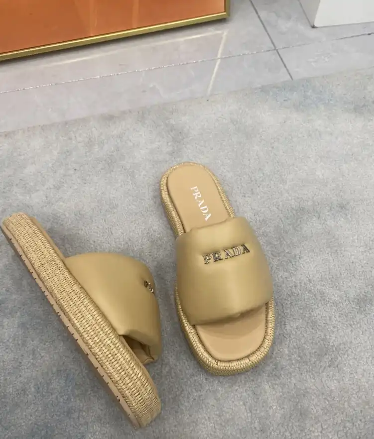 hype Prada Slippers