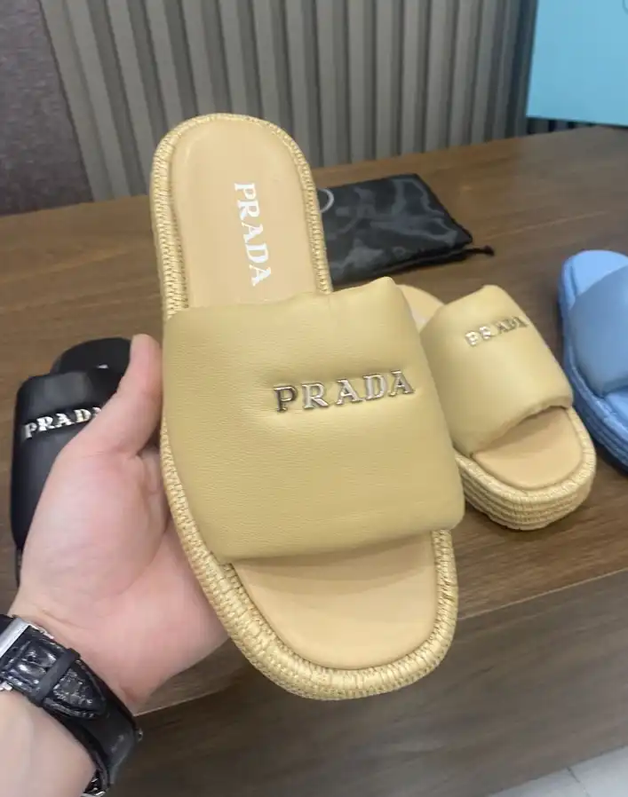 hype Prada Slippers