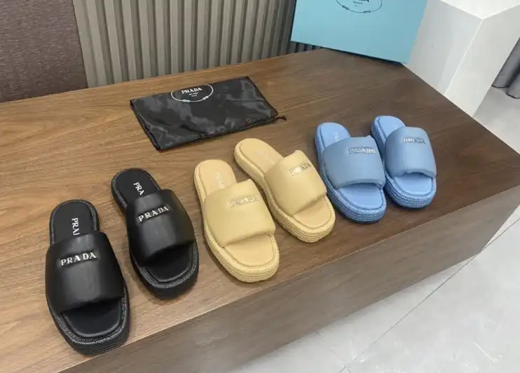 hype Prada Slippers