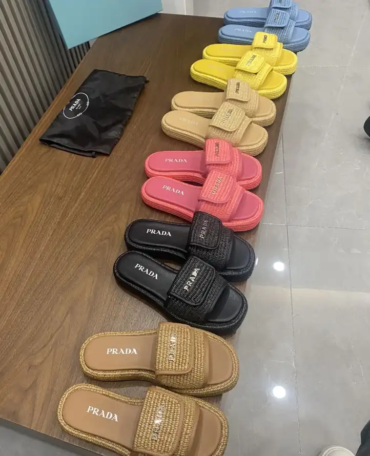 hype Prada Slippers