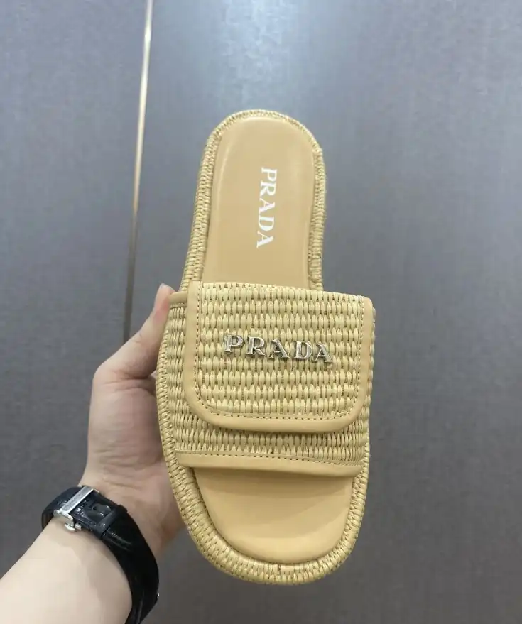 hype Prada Slippers