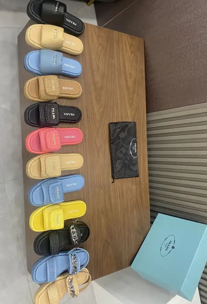 hype Prada Slippers