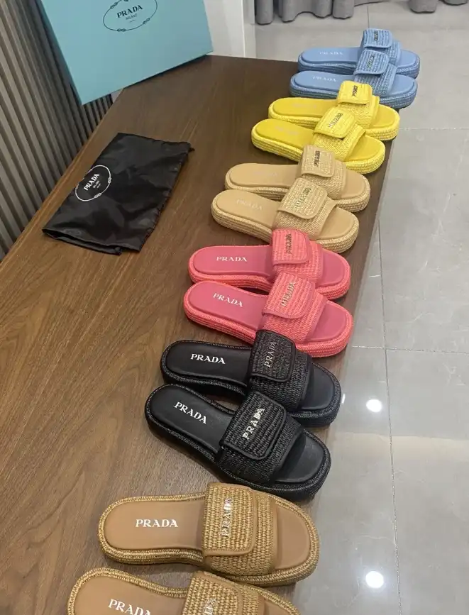 hype Prada Slippers