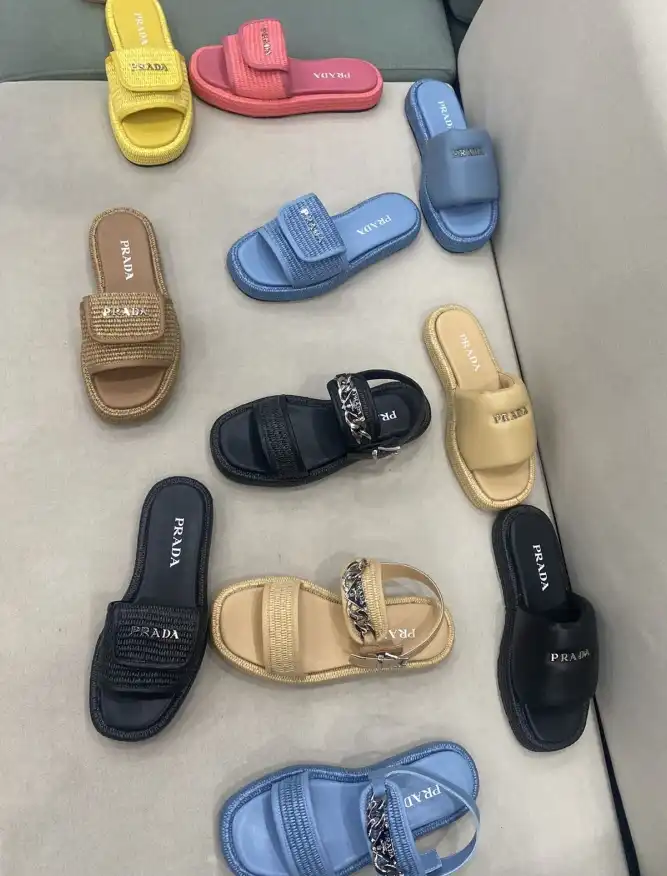 hype Prada Slippers