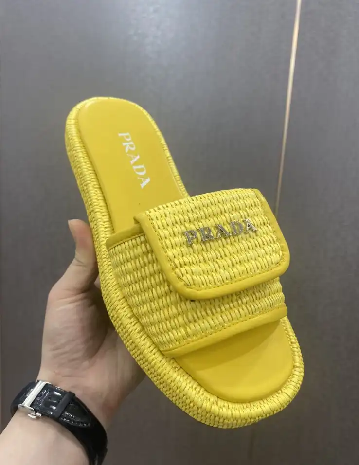 hype Prada Slippers