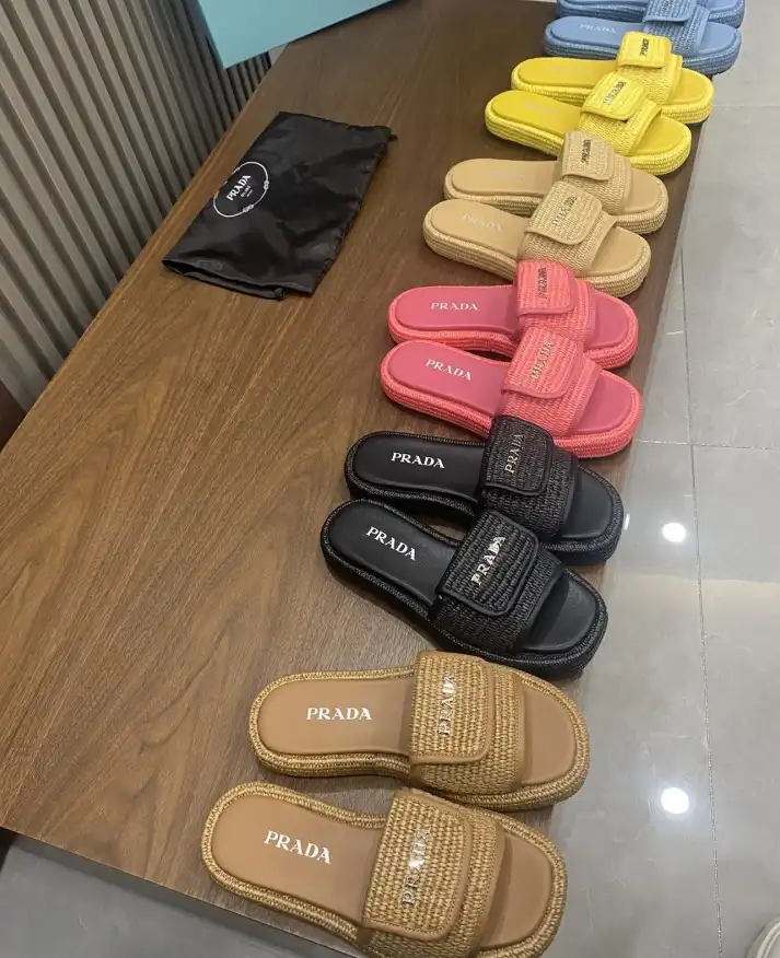 hype Prada Slippers