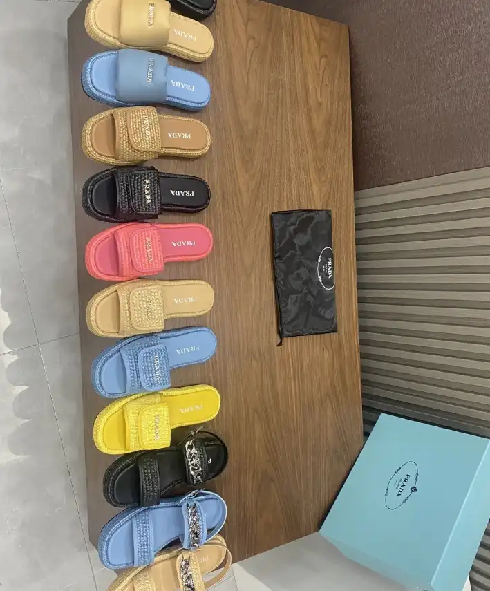 hype Prada Slippers