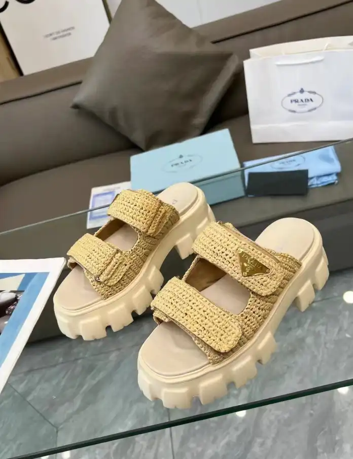 hype Prada Sandals