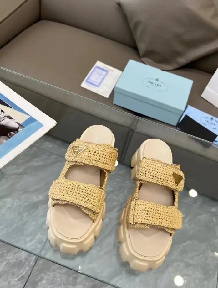 hype Prada Sandals