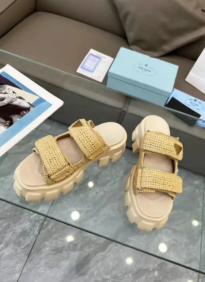 hype Prada Sandals