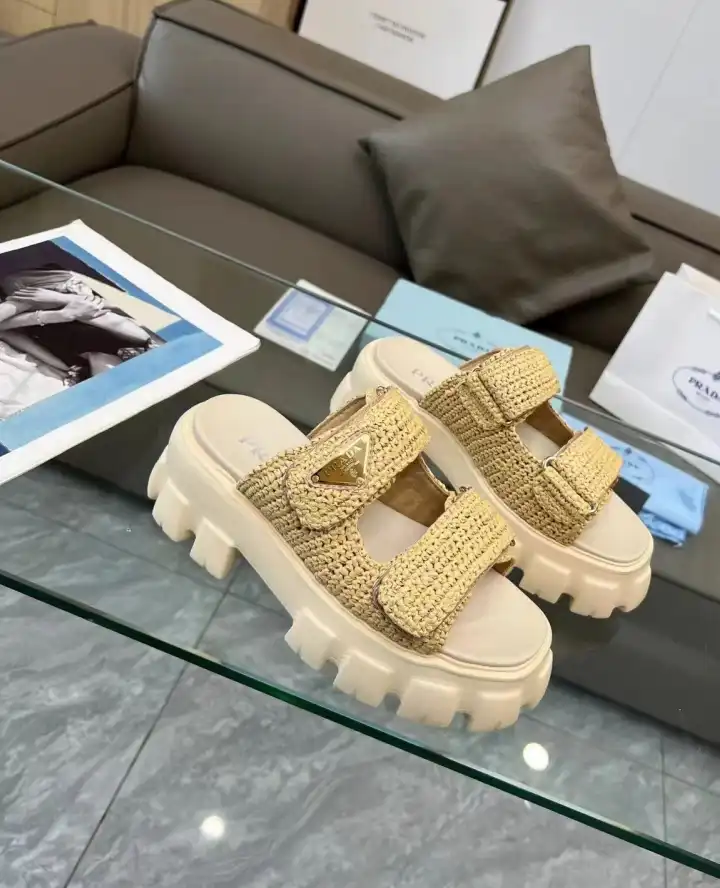 hype Prada Sandals