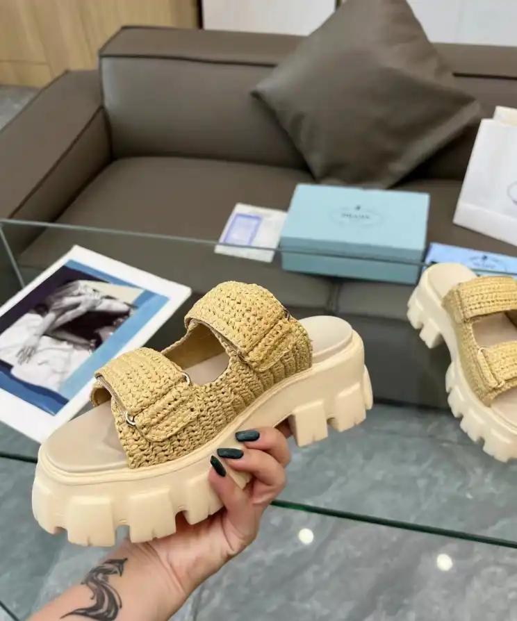 hype Prada Sandals