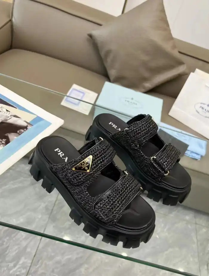 hype Prada Sandals