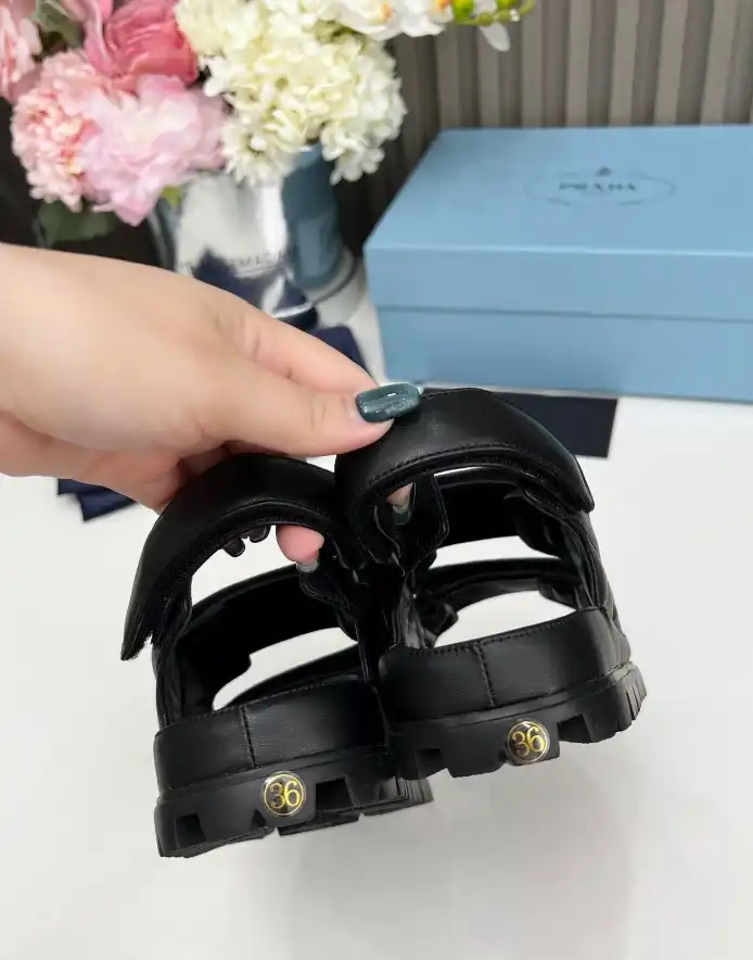 hype Prada Sandals