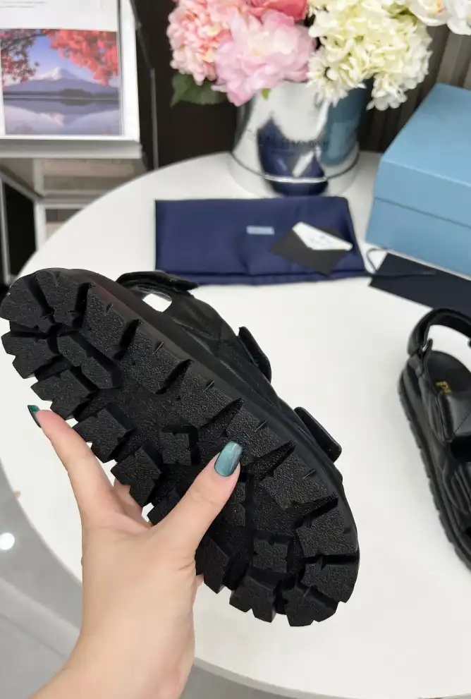 hype Prada Sandals