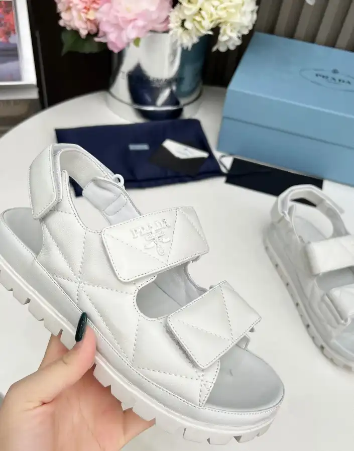 hype Prada Sandals