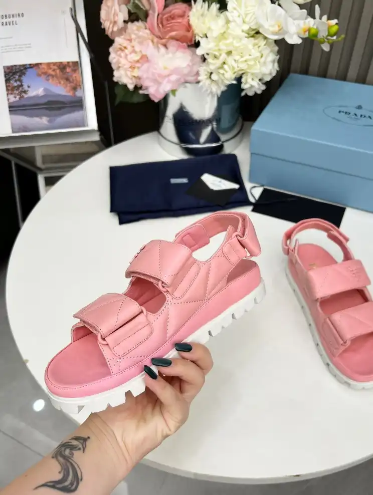 hype Prada Sandals