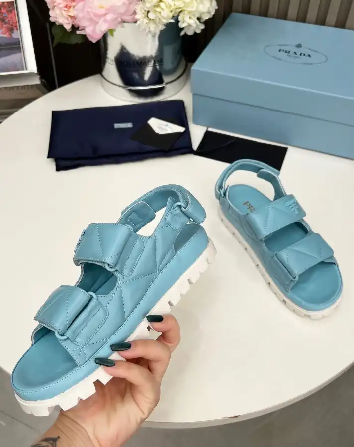 hype Prada Sandals