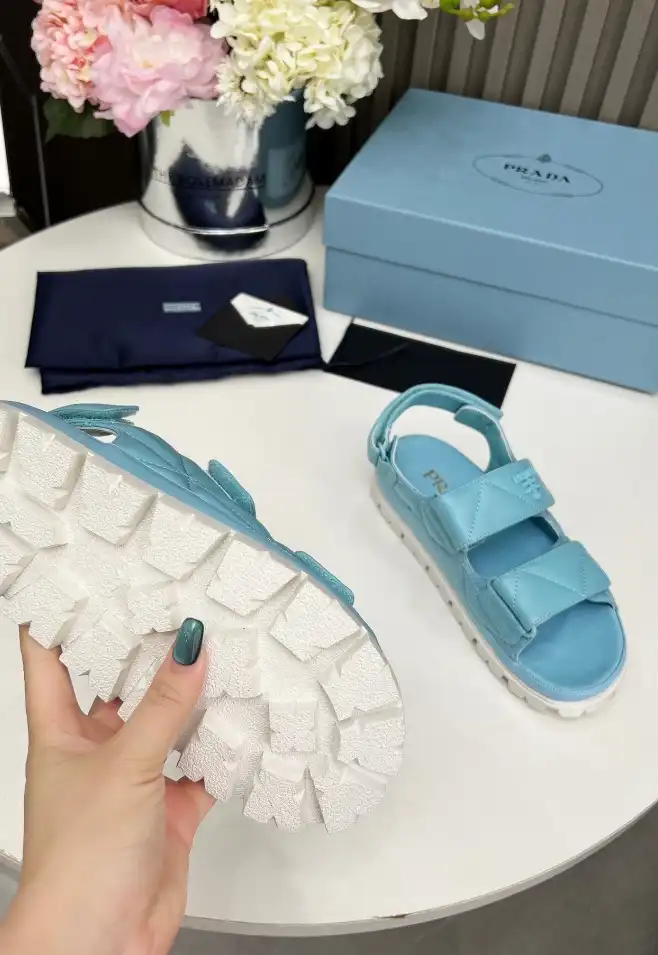 hype Prada Sandals